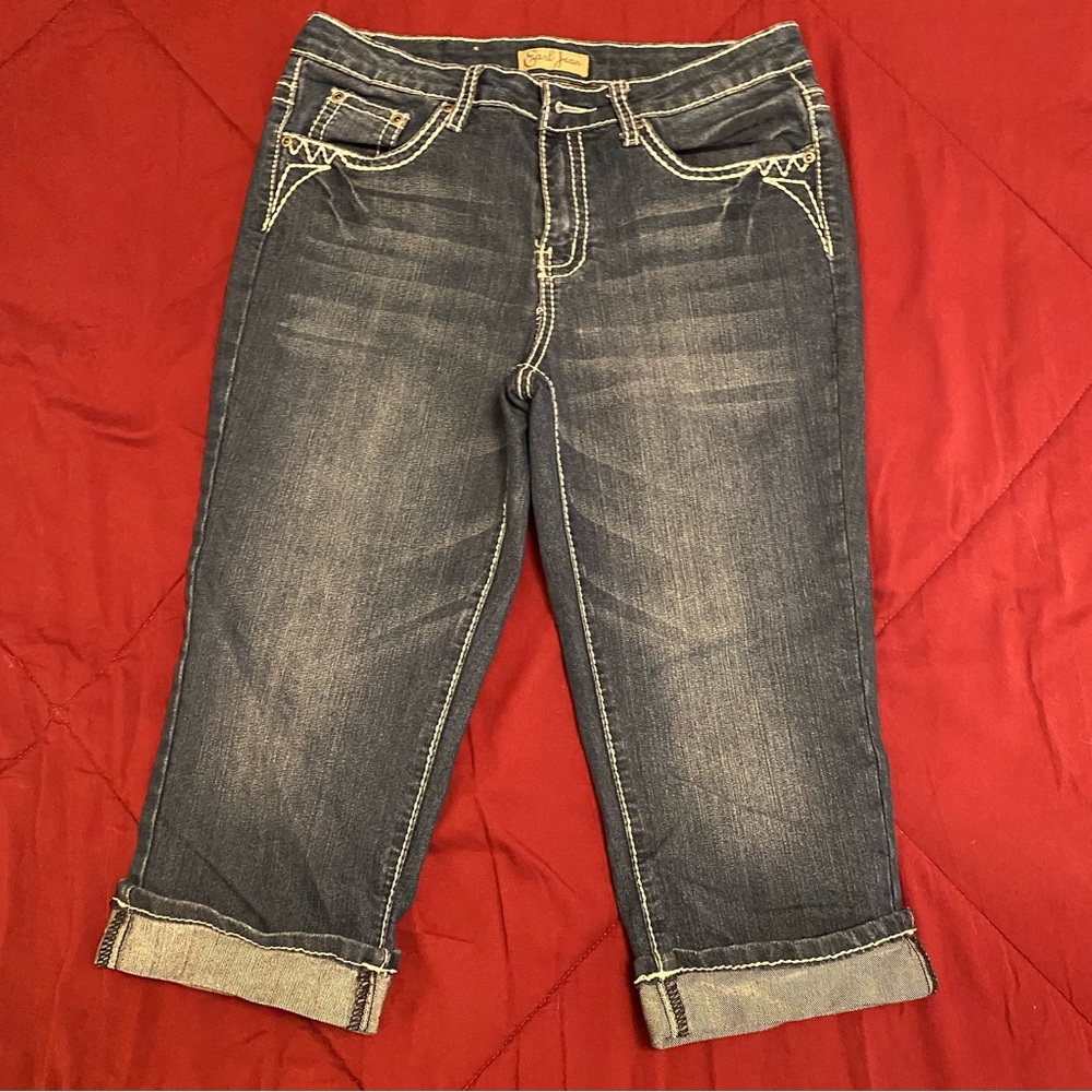 Earl Jean Denim Capri